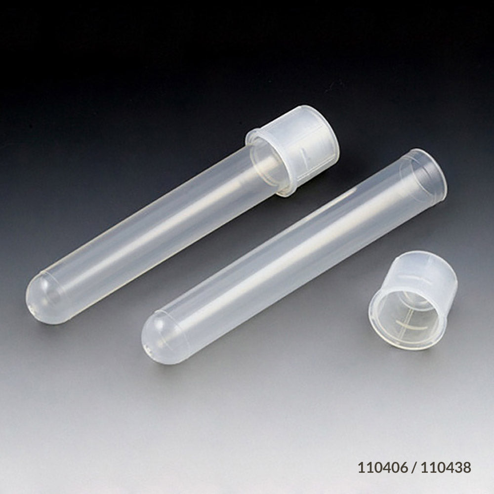 Culture Tube, 12 x 75mm, (5mL), PP, Attached Dual Position Snap Culture Tube, 12 x 75mm, (5mL), PP, Attached Dual Position Snap