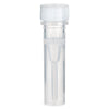 Microtube, 0.5mL, Self-Standing, Attached Screwcap, with O-Ring, STERILE, PP, 500/Bag, 2 Bags/Case