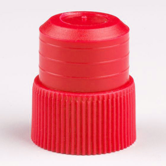 Cap, Plug, 16mm, Red