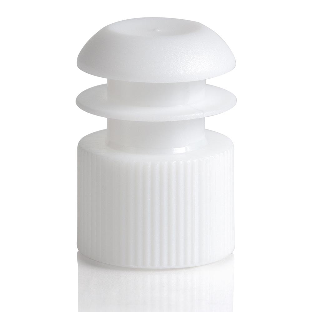 Cap, Flange Plug, 16mm, White