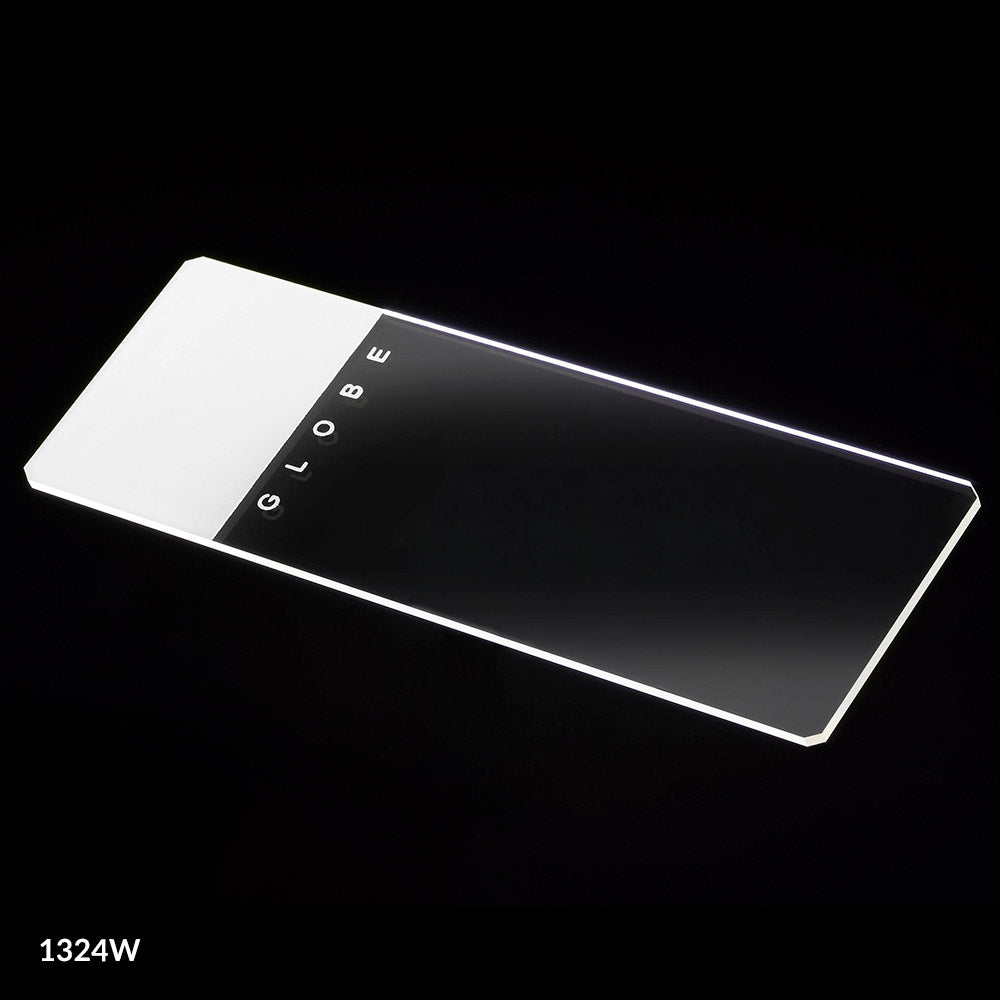 SNT Biotech Globe Scientific 1324Y Glass Microscope Slide, 25 X 75mm Size Ground Edges With Safety Corners Yellow Frosted 1 440 Slides SNT Biotech Globe Scientific 1324Y Glass Microscope Slide, 25 X 75mm Size Ground Edges With Safety Corners Yellow Frosted 1 440 Slides