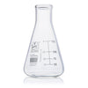 125mL Erlenmeyer Flask, Globe Glass, Narrow Mouth, 12/Box, 48/Case