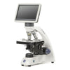 BioBlue microscope w/7 inch LCD screen, SMP 4/10/S40 objectives w/mech. stage