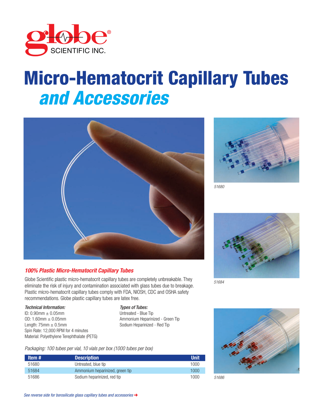 Capillary Tube Flyer