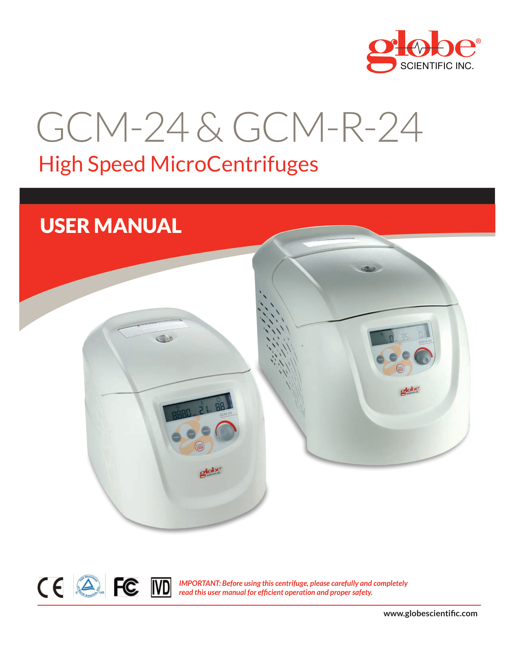 GCM-24_GCM-R-24_Manual – Globe Scientific