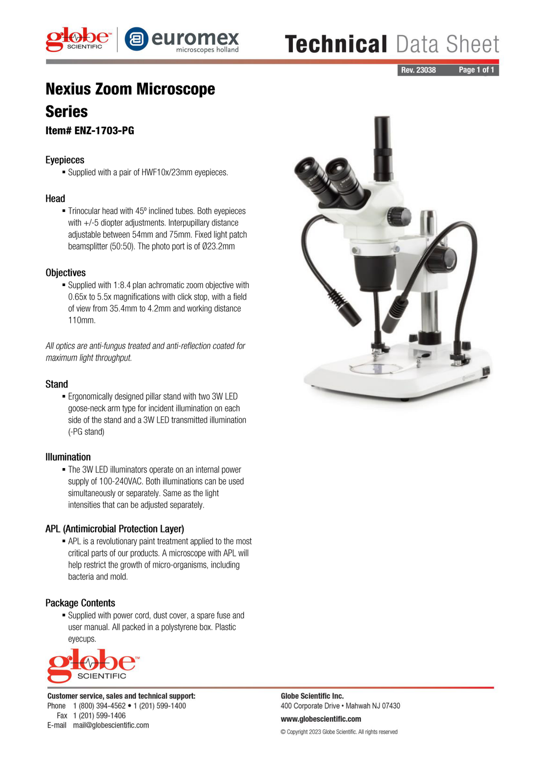 TDS-ENZ-1703-PG