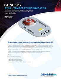 GENESIS BT10 Blood Temp Indicator