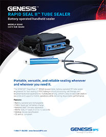 GENESIS SE640 Tube Sealer
