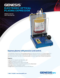 GENESIS Electronic Optical Plasma Expressor – Globe Scientific