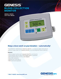 GENESIS Blood Collection Monitor