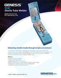GENESIS TCD Sterile Tube Welder