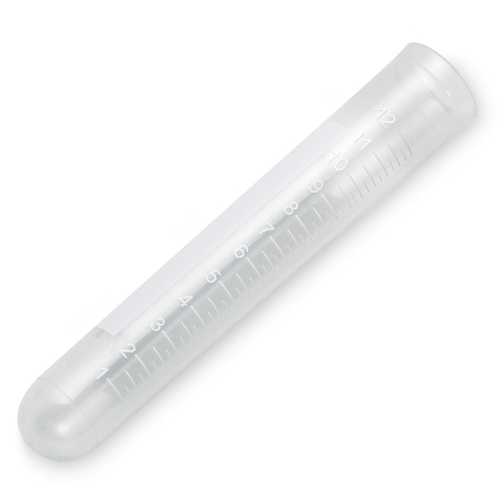 Test Tube, 17 x 100mm (15mL), PP, Printed Graduations