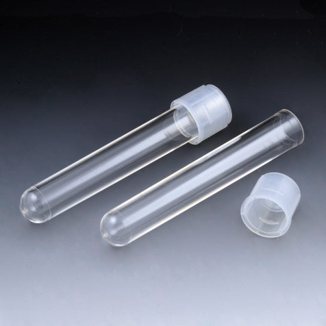 Test Tube, 12 x 75mm, (5mL), PP, with Dual Position Snap Cap