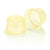 Cap, Snap, 12/13mm, PE, for Vacuum and Test Tubes, Yellow