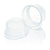 Cap, Snap, 16mm, PE, for 16mm Glass and Evacuated Tubes, Clear
