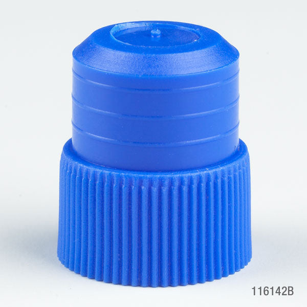 Cap, Plug, 16mm, Blue