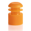Cap, Flange Plug, 16mm, Orange