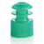 Cap, Flange Plug, 12mm, Green