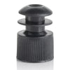 Cap, Flange Plug, 12mm, Black