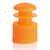 Cap, Flange Plug, 12mm, Orange