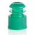 Cap, Flange Plug, 13mm, Green
