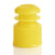 Cap, Flange Plug, 13mm, Yellow