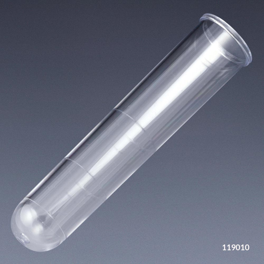 Test Tube, 16 x 75mm (8mL), PS, with Rim,