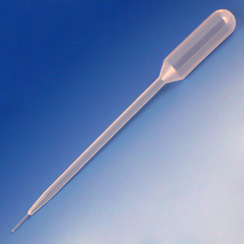 Transfer Pipet, 5.8mL, Fine Tip, 147mm, STERILE, 20/Pack, 20 Packs/Unit
Bulb Draw - 3.4mL