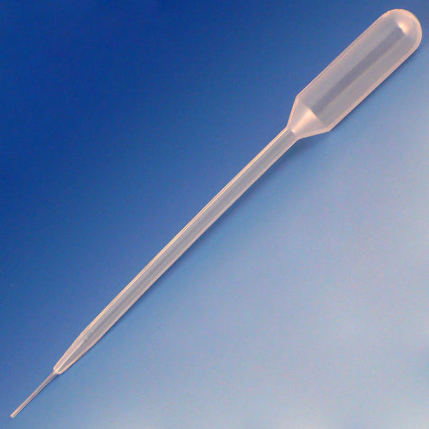 Transfer Pipet, 5.8mL, Fine Tip, 157mm, STERILE, Individually Wrapped, 100/Bag, 4 Bags/Case