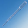 Transfer Pipet, 7.5mL, Large Bulb, Graduated to 3mL, 148mm, Bulb Draw - 3.5mL