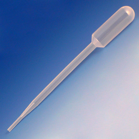 Transfer Pipet, 8.0mL, General Purpose, Large Bulb, 157mm, STERILE, 20/Bag, 20Bags/Case