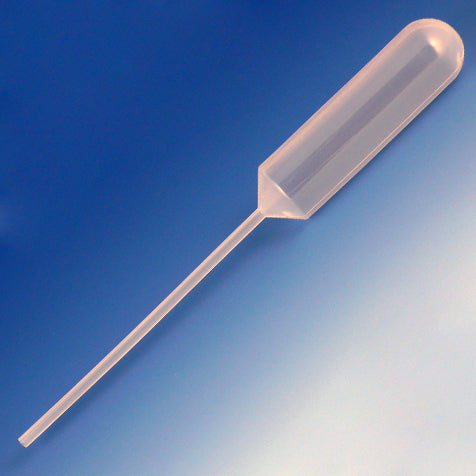 Transfer Pipet, 15.0mL, Narrow Stem, Large Bulb, 155mm, Bulb Draw - 8mL