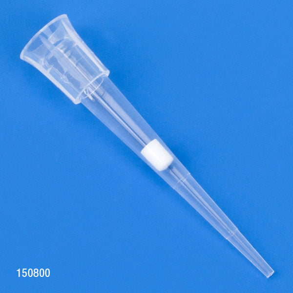 Certified Filter Pipette Tip, 0.1-10uL, Low Retention, Universal, Graduated, 31mm, STERILE, Racked, 96/Rack, 10 Racks/Box