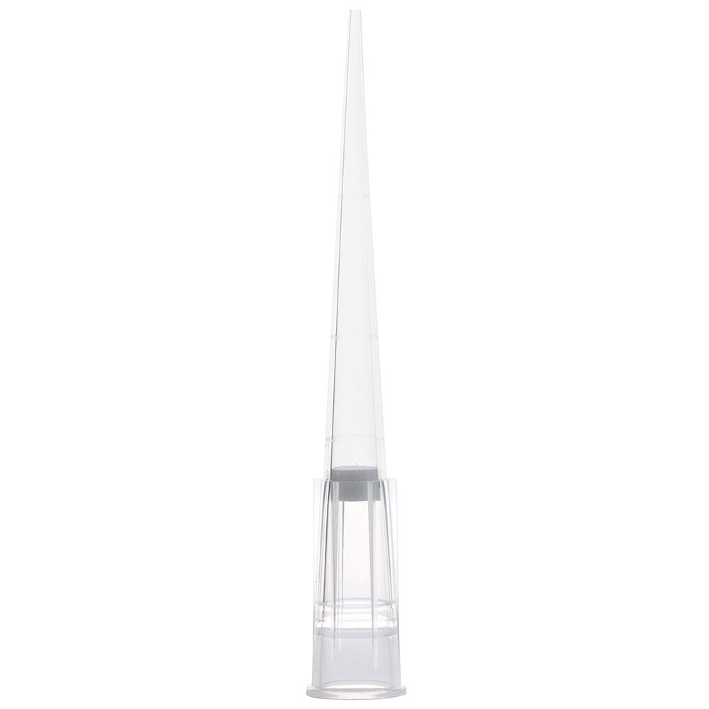Filter Pipette Tip, 1 - 100uL, Certified, Universal, Low Retention, Graduated, Natural, STERILE, 96/Rack, 10 Racks/Box, 2 Boxes/Carton