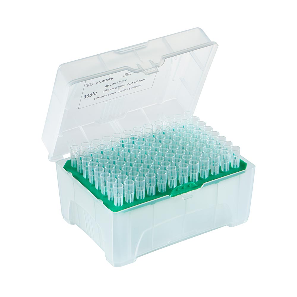 PosiStop Pipette tip, 200ul, graduated, 96/rack, 10 racks box, 10 boxes case