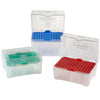 Racks, empty for 1000ul PosiStop pipette tips, blue tray