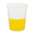 Container, Multi-Purpose, HDPE, Economy Style, 16oz (480mL), Separate LDPE Snap Lid, Natural