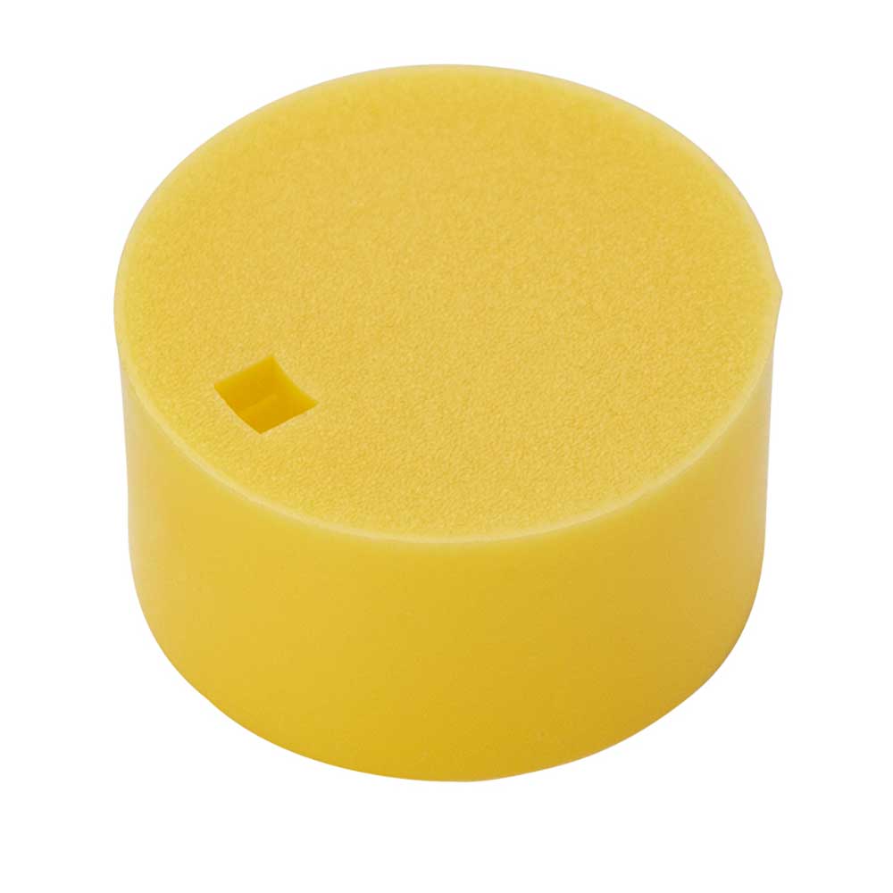 Cap Insert for RingSeal Cryogenic Vials with O-Ring Seal, Yellow