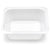 Square Weighing Boat, Anti-static, 80 x80 x 24mm, 100ml, Square Flat Bottom, White