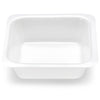 Square Weighing Boat, Anti-static, 80 x80 x 24mm, 100ml, Square Flat Bottom, White