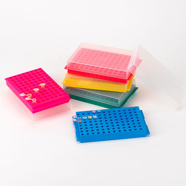 Reversible Rack for Microcentrifuge Tubes, 80-Place for 1.5mL and