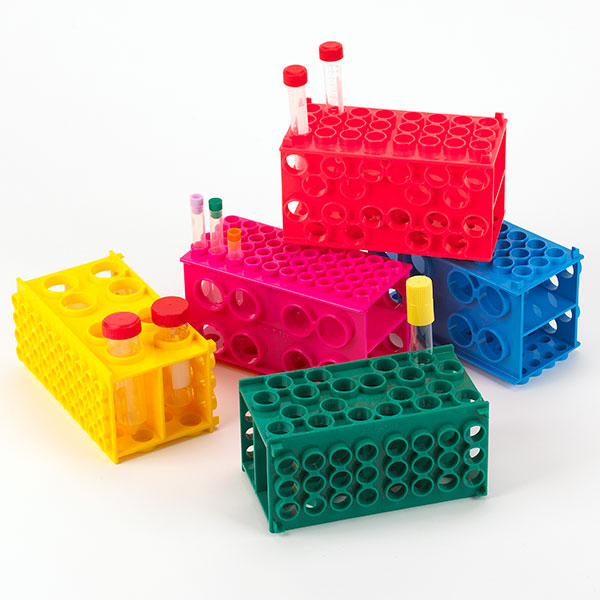 Rugged Tuffblok 4 Way Tube Racks from Globe Scientific