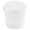 Specimen Container, 5oz. with Separate Snap Cap, PP, Graduated