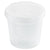 Specimen Container, 5oz. with Separate Snap Cap, PP, Graduated