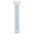 Transport Tube, 10mL, with Attached White Screw Cap, PP, Conical Bottom, Self-Standing, Molded Graduations