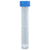 Transport Tube, 10mL, with Separate Blue Screw Cap, PP, Conical Bottom, Self-Standing, Molded Graduations