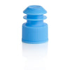 17mm flange plug cap, blue