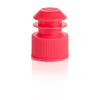 Cap, Flange Plug, 17mm, Red