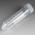 Centrifuge Tube, 50mL, Separate Natural Flat Top Screw Cap, PP, Printed Graduations
