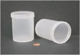 Jar, Wide Mouth, 30mL (1oz), PS, 43mm Opening, 1 3/8 x 1 7/16
